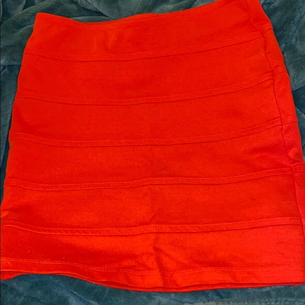 Tight short skirt